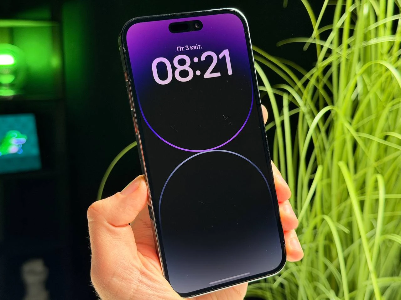 ВЖИВАНИЙ Б/У Apple iPhone 14 Pro Max 512GB Deep Purple (MQAM3) - Состояние: хороший | Аккумулятор: 100% | Комплектация: iPhone, кабель | Гарантия: 3 мес.