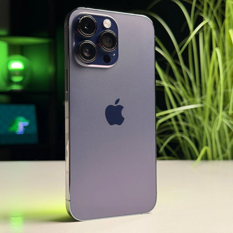 ВЖИВАНИЙ Б/У Apple iPhone 14 Pro Max 512GB Deep Purple (MQAM3) - Стан: гарний | Акумулятор: 100% | Комплектація: iPhone, кабель | Гарантія: 3 міс.