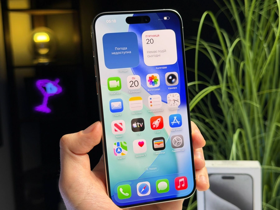 ВЖИВАНИЙ Б/У Apple iPhone 15 Pro Max 512GB White Titanium (MU7D3) - Стан: гарний | Акумулятор: 100% | Комплектація: повний | Гарантія: 3 міс.