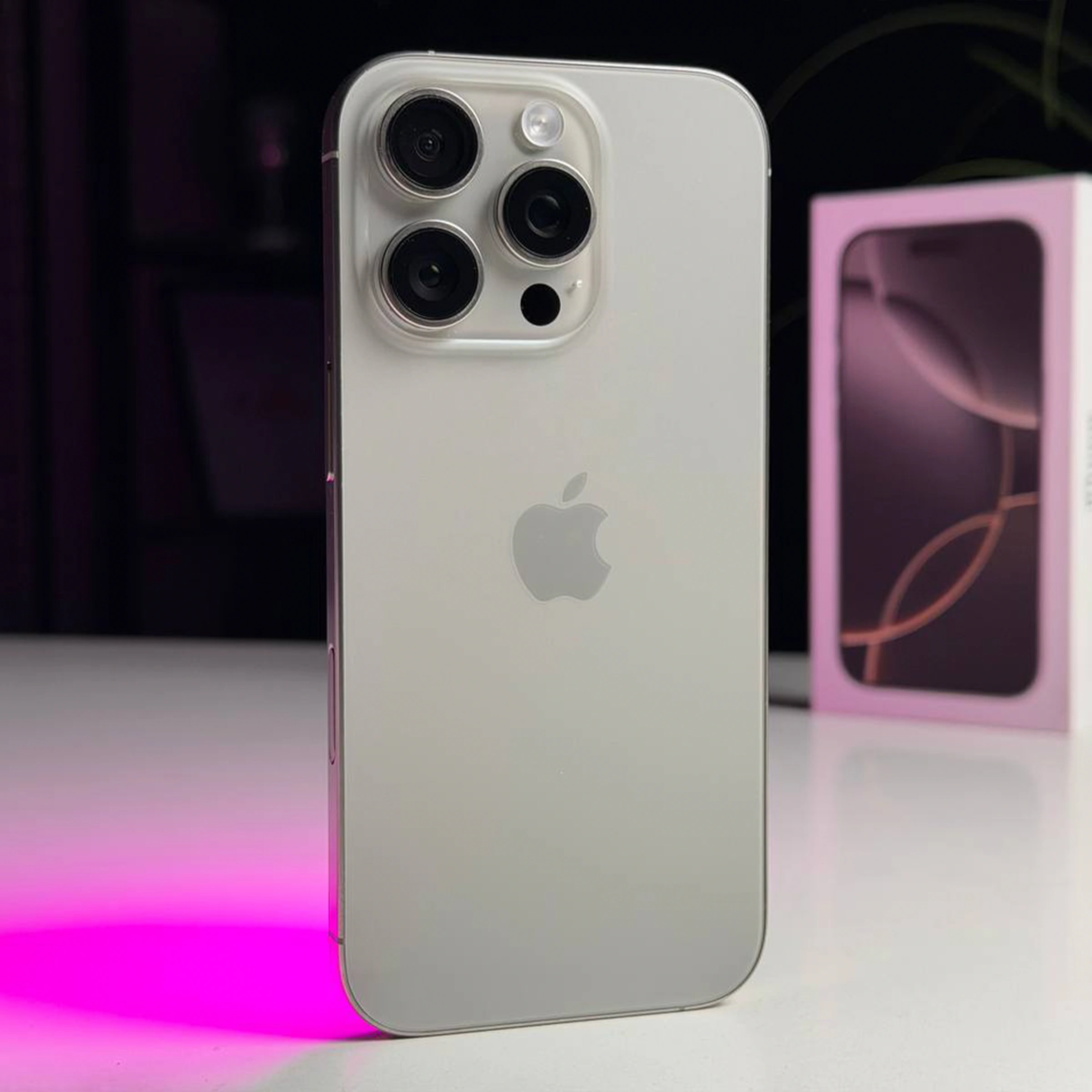 ВЖИВАНИЙ Б/У Apple iPhone 16 Pro 128GB Natural Titanium (MYNG3) - Состояние: хороший | Аккумулятор: 91% | Комплектация: полный | Гарантия: 3 мес.