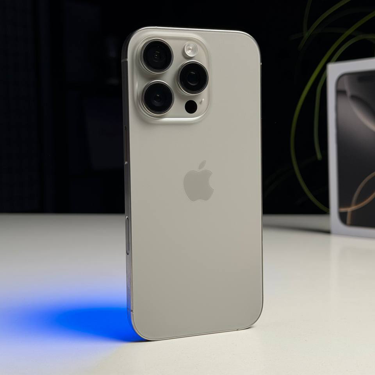 ВЖИВАНИЙ Б/У Apple iPhone 16 Pro 256GB eSim Natural Titanium (MYMK3) - Состояние: хороший | Аккумулятор: 92% | Комплектация: полный | Гарантия: 3 мес.