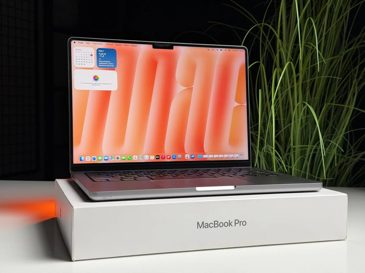 ВЖИВАНИЙ Б/У MacBook Pro 14" Space Gray (MKGP3) 2021 - International English - Состояние: хороший | Аккумулятор: 82% | Комплектация: полный | Гарантия: 3 мес.