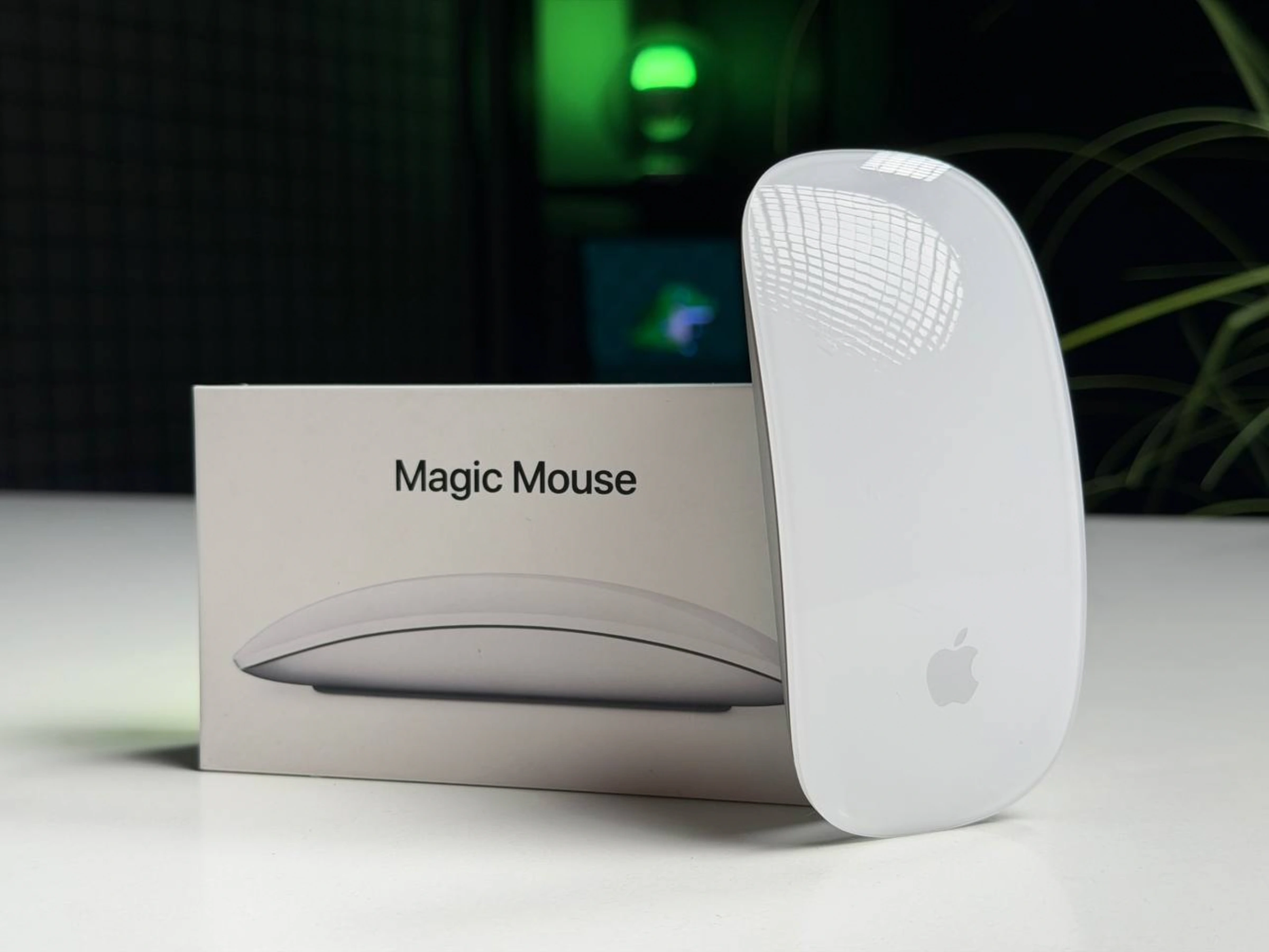 ВЖИВАНИЙ Б/У Миша Apple Magic Mouse [Lightning] - White Multi-Touch Surface (MK2E3) - Стан: гарний | Комплектація: мишка, коробка | Гарантія: 3 міс.