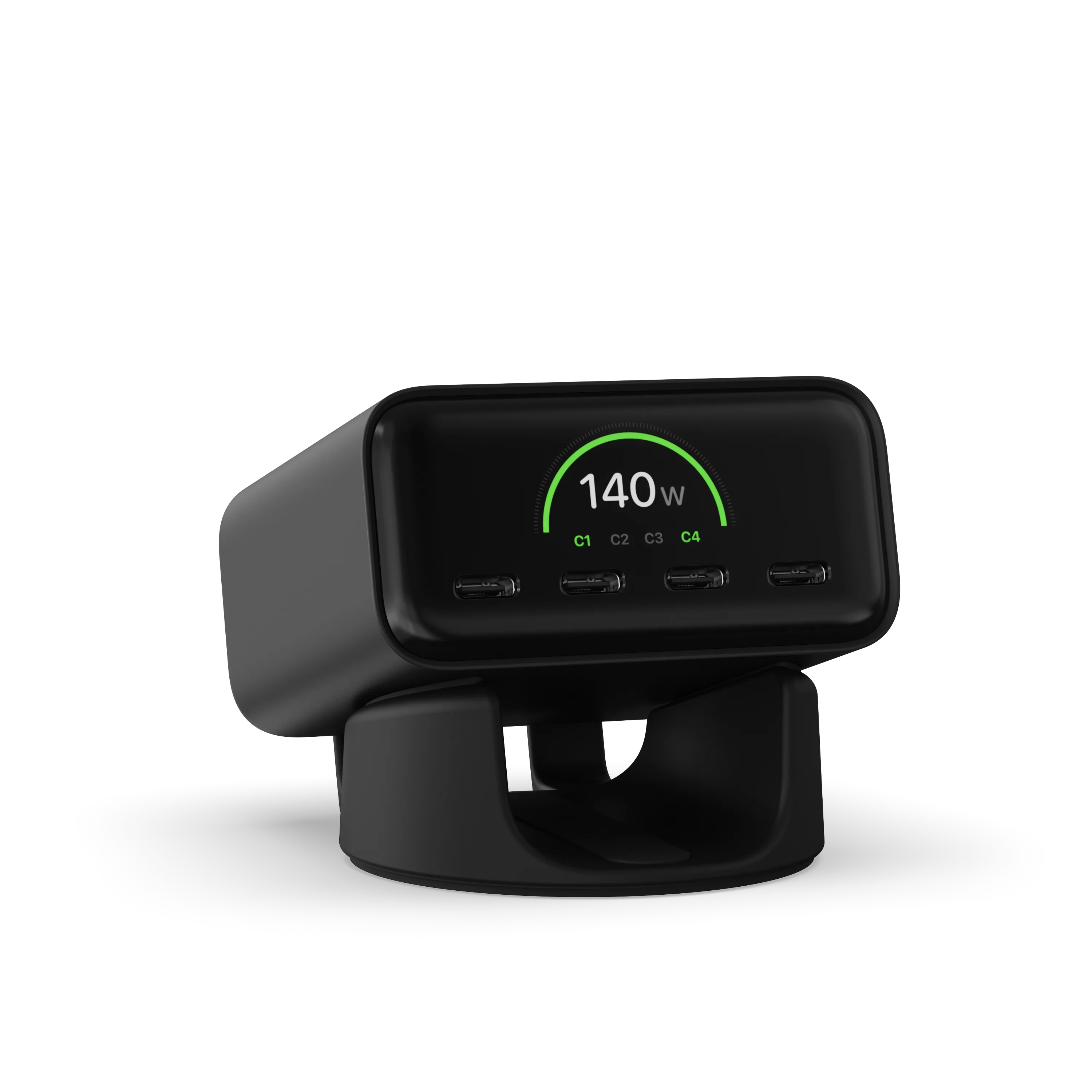 Зарядний пристрій Satechi ChargeView 140W Desktop Charger (ST-C4CV140C-EU)