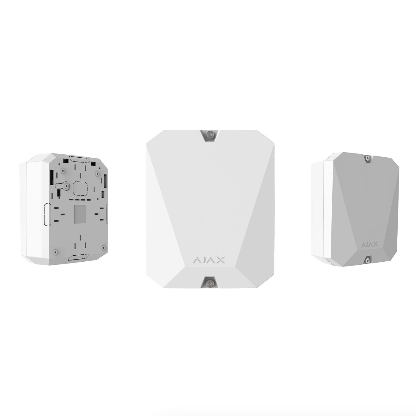 Ajax MultiTransmitter White - модуль для підключення дротової сигналізації