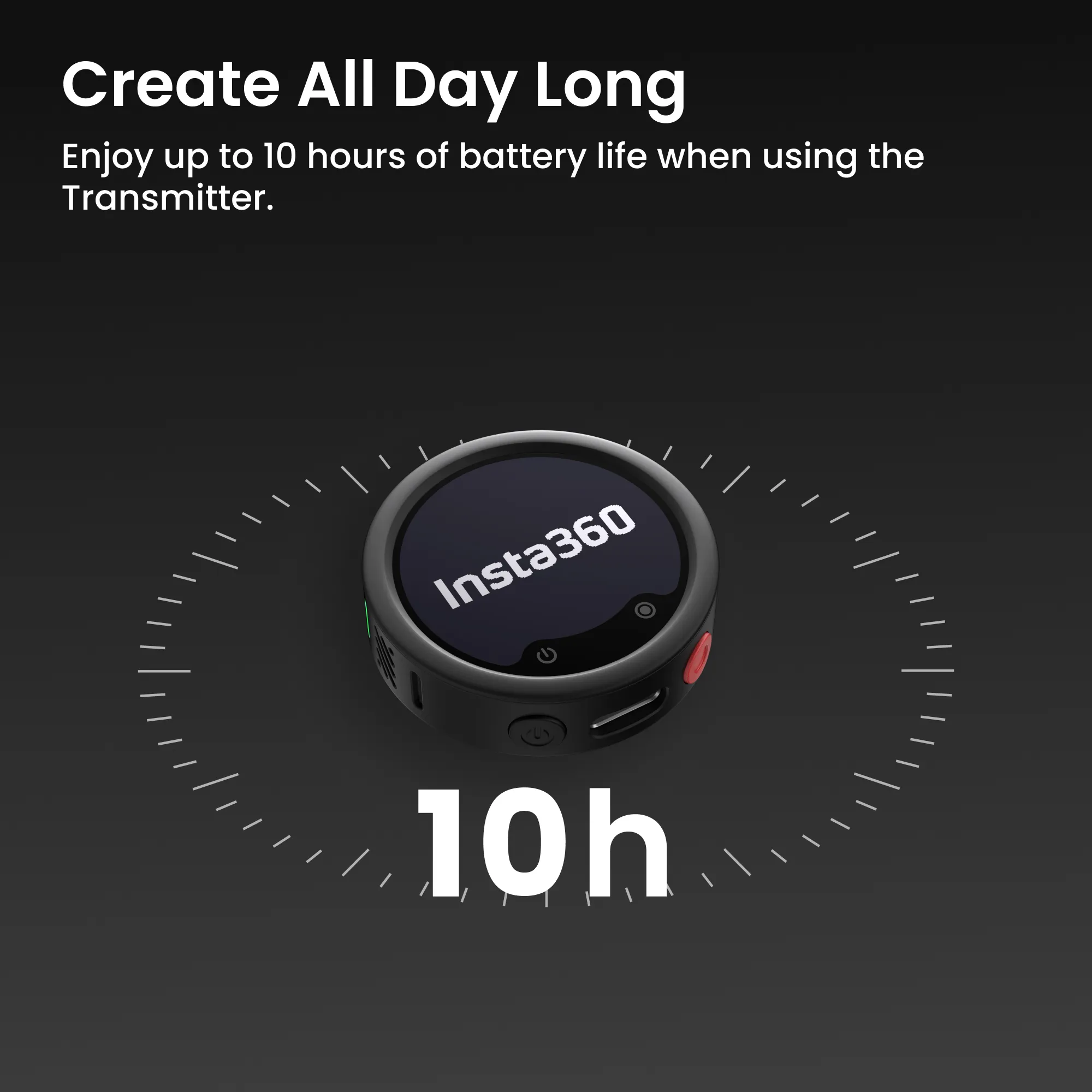 Микрофонная система Insta360 Mic Pro [4 TX + 1 RX]
