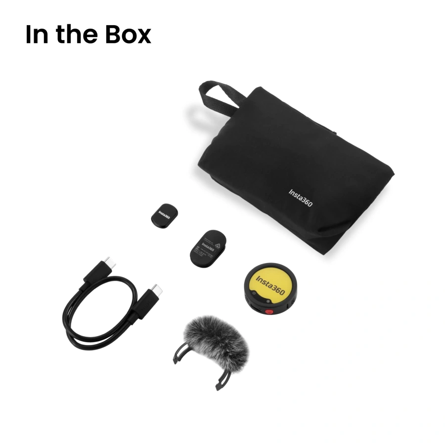 Беспроводной микрофон Insta360 Mic Pro Transmitter (MIC PRO03-MC110)