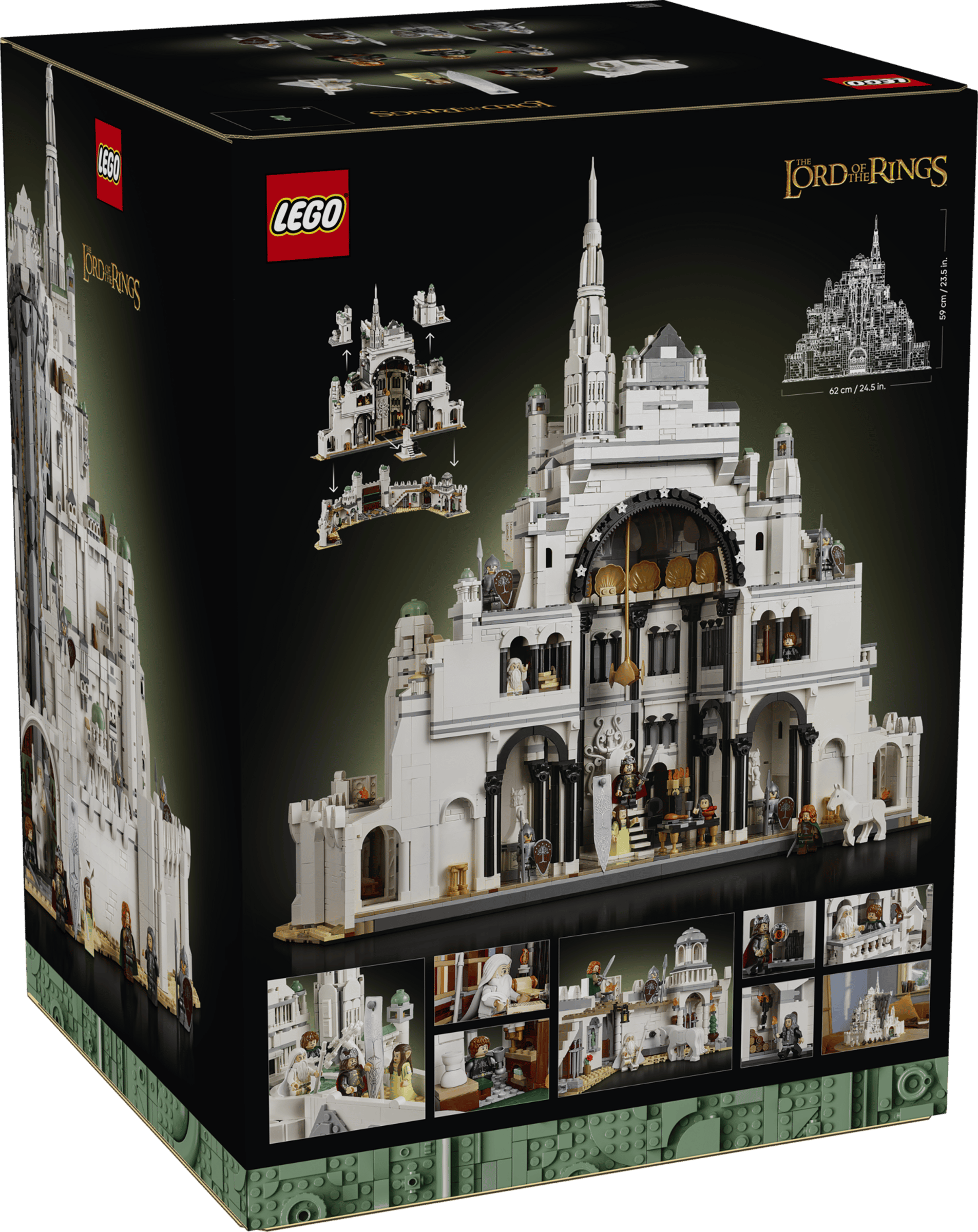 Блоковий конструктор LEGO Icons Володар Перснів: Мінас Тіріт (11377)