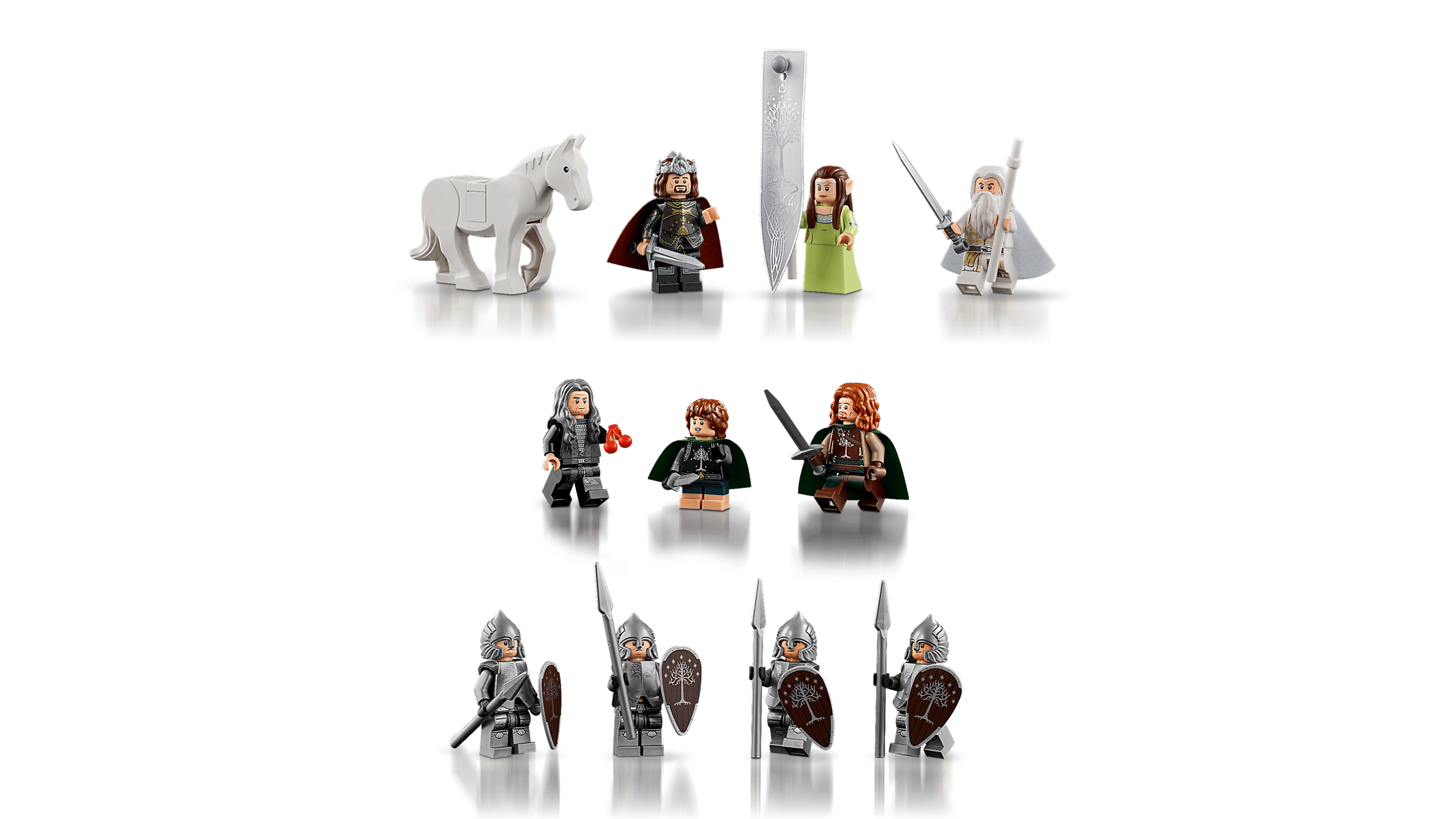 Блоковий конструктор LEGO Icons Володар Перснів: Мінас Тіріт (11377)