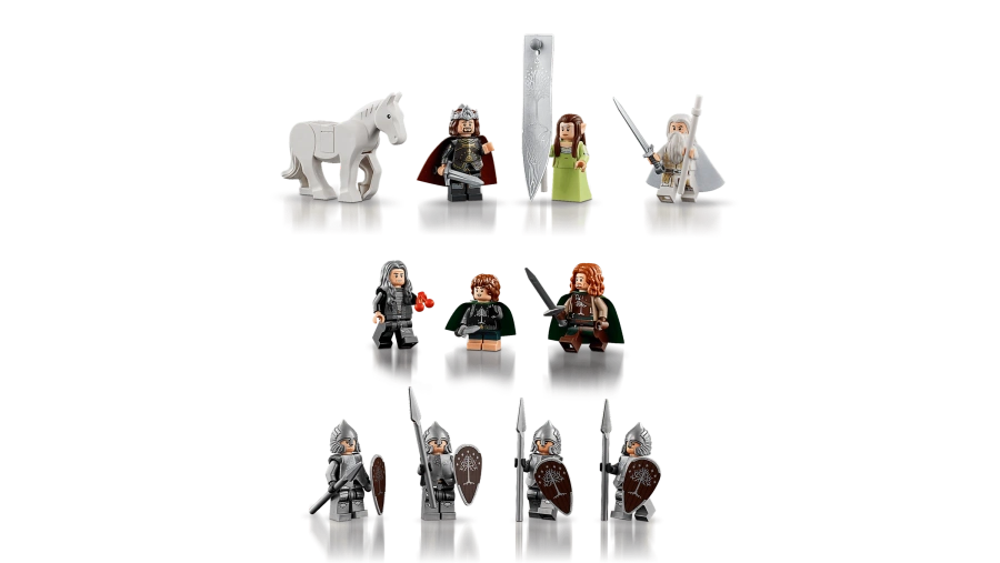 Блоковий конструктор LEGO Icons Володар Перснів: Мінас Тіріт (11377)