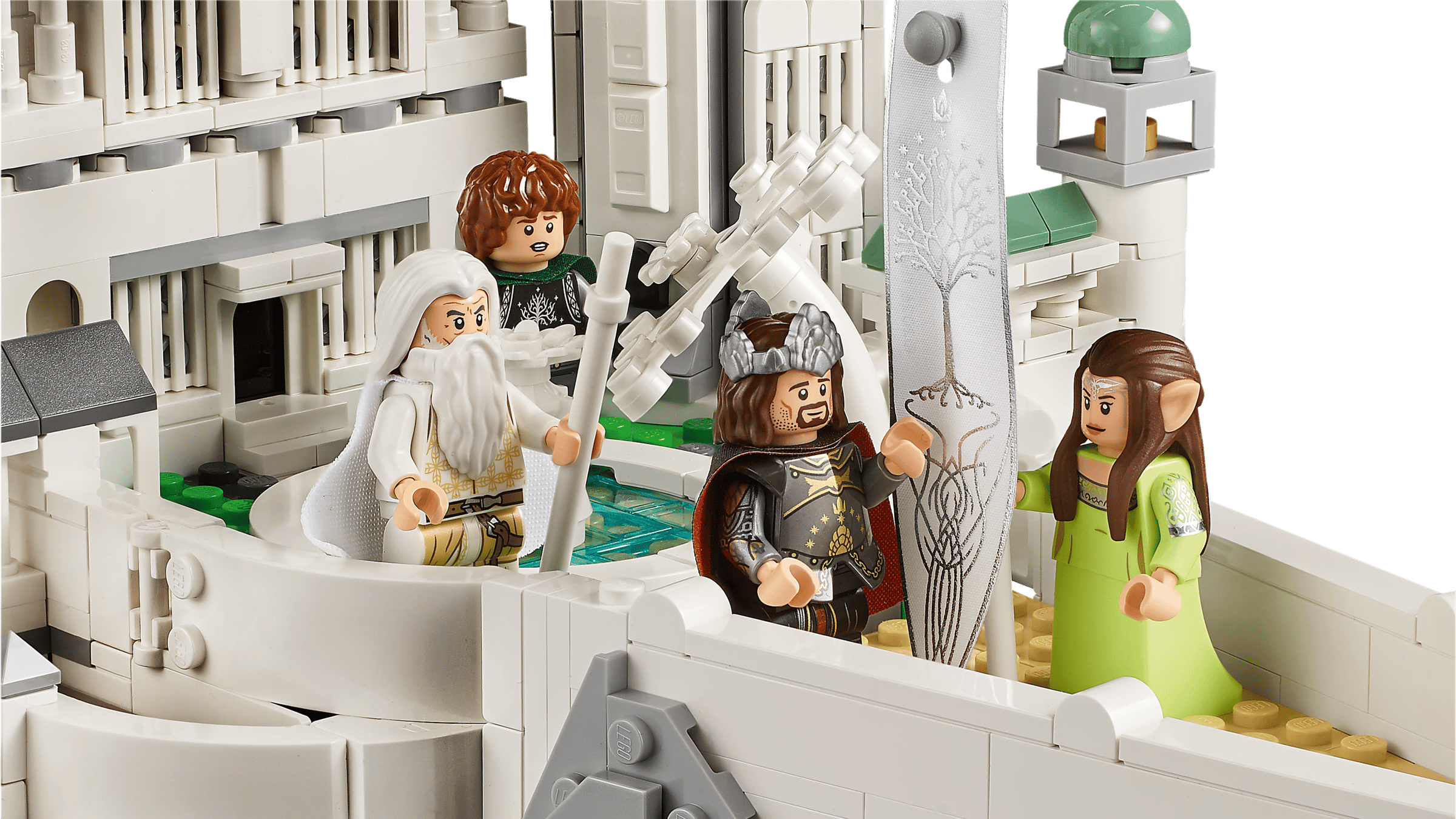 Блоковий конструктор LEGO Icons Володар Перснів: Мінас Тіріт (11377)
