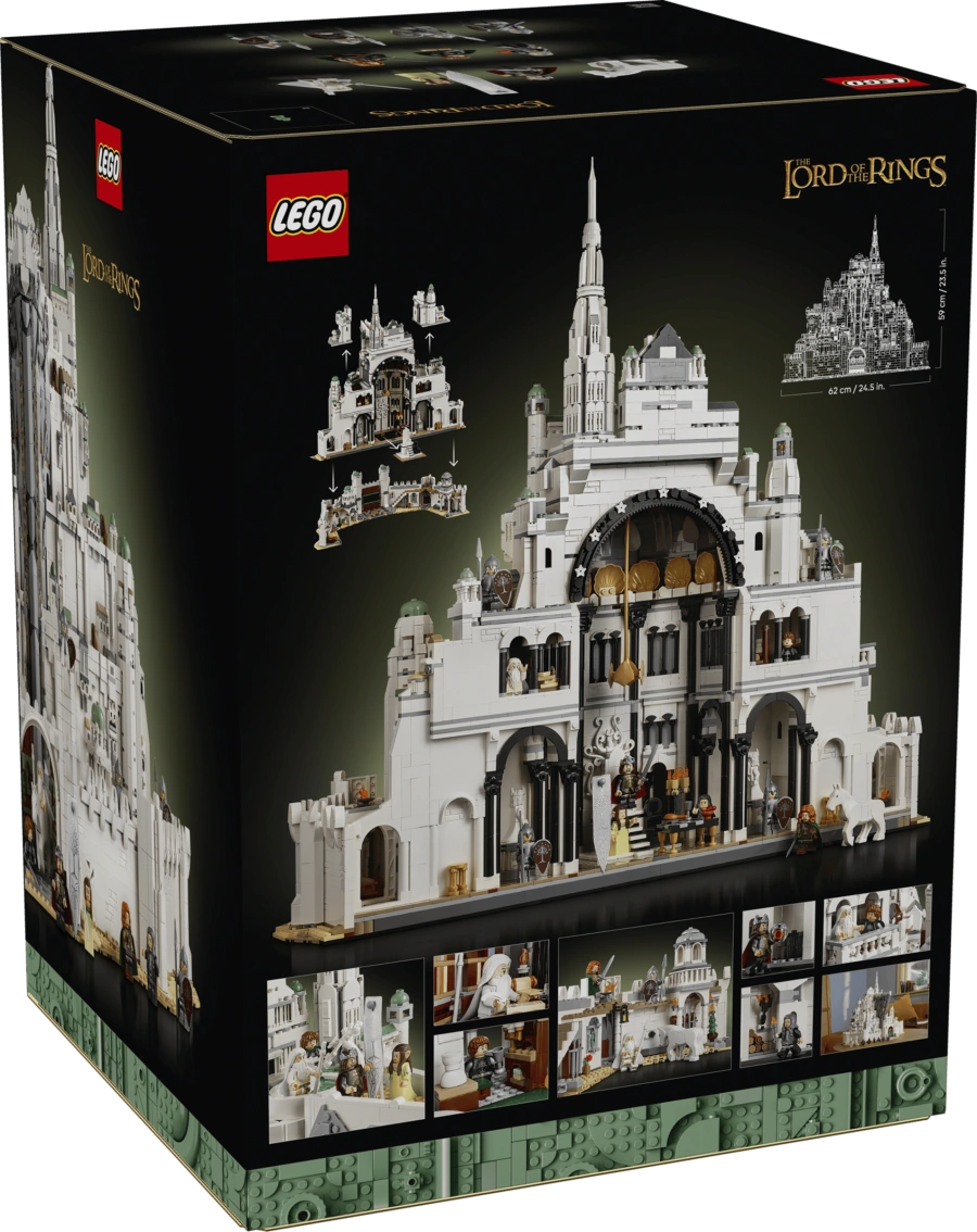 Блоковий конструктор LEGO Icons Володар Перснів: Мінас Тіріт (11377)