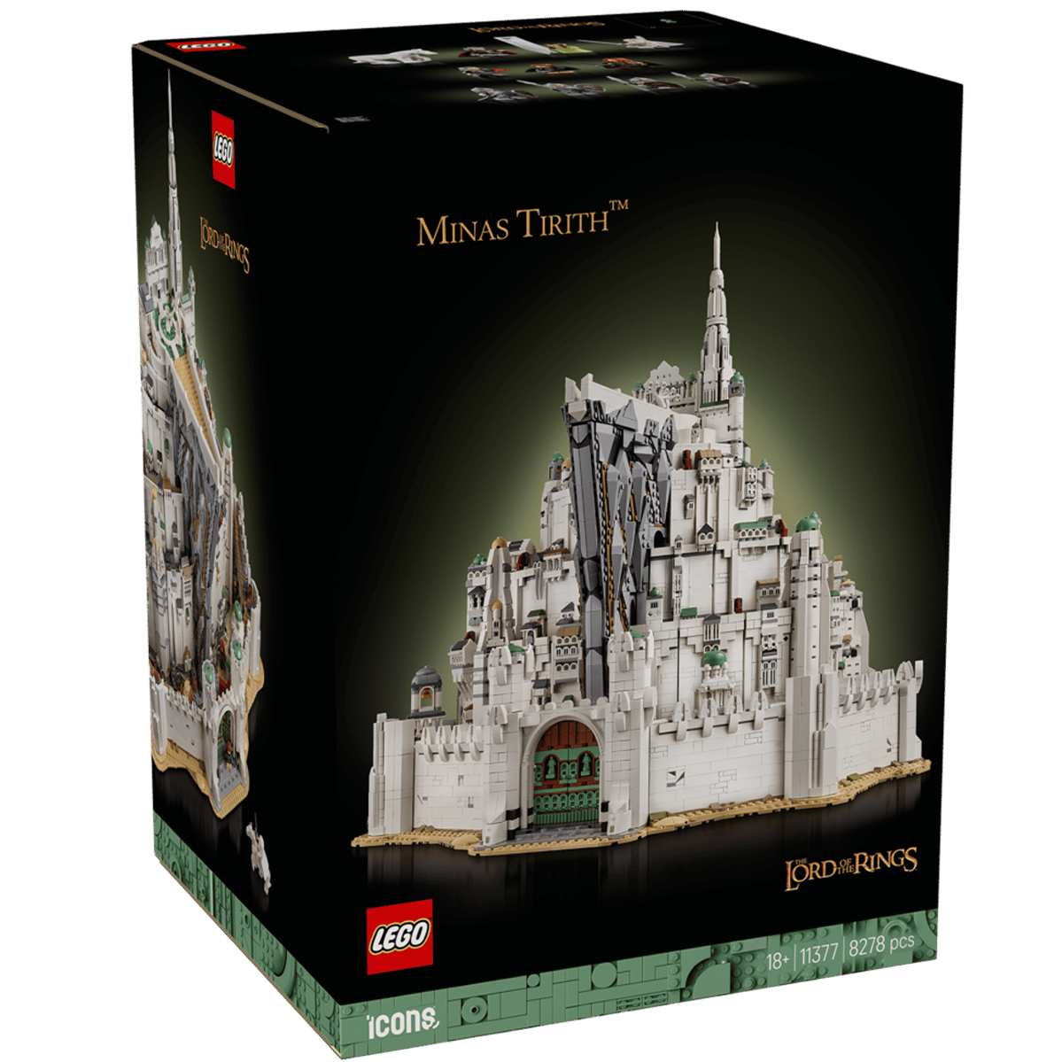 Блоковий конструктор LEGO Icons Володар Перснів: Мінас Тіріт (11377)