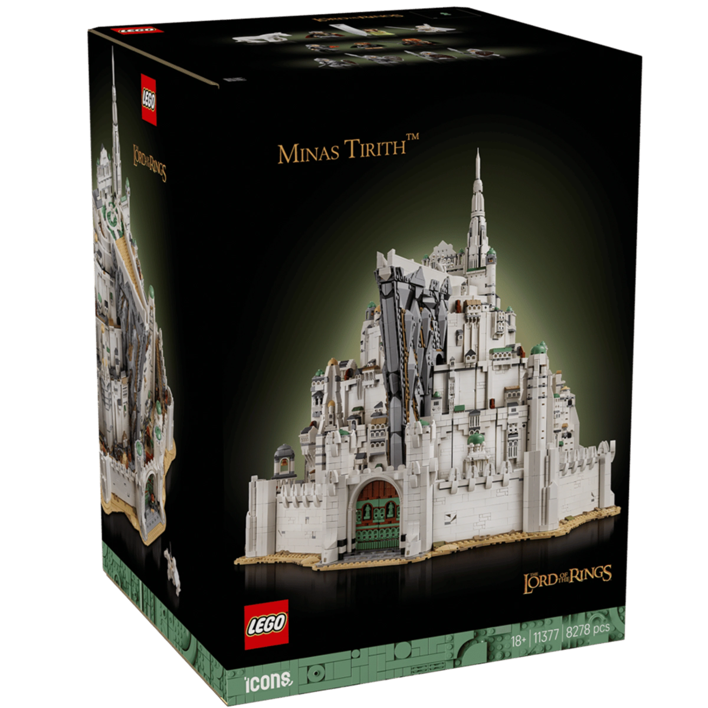 Блоковий конструктор LEGO Icons Володар Перснів: Мінас Тіріт (11377)