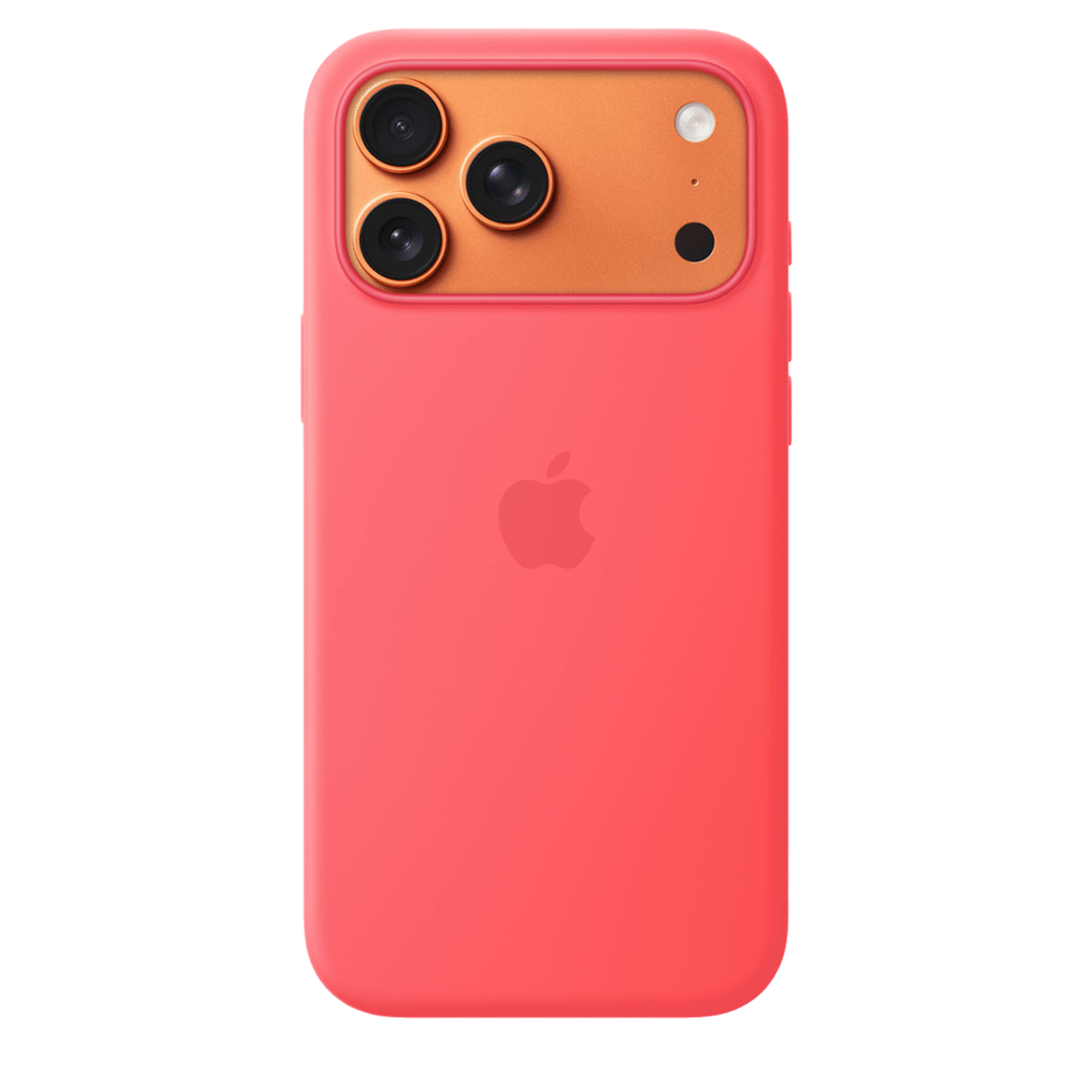 Чохол Apple iPhone 17 Pro Max Silicone Case with MagSafe Lux Copy - Bright Guava