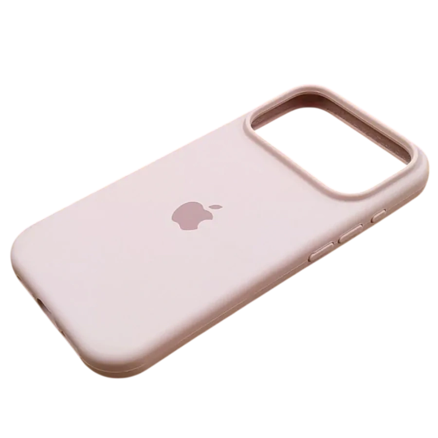Чохол Apple iPhone 17 Pro Max Silicone Case with MagSafe Lux Copy - Light Pink