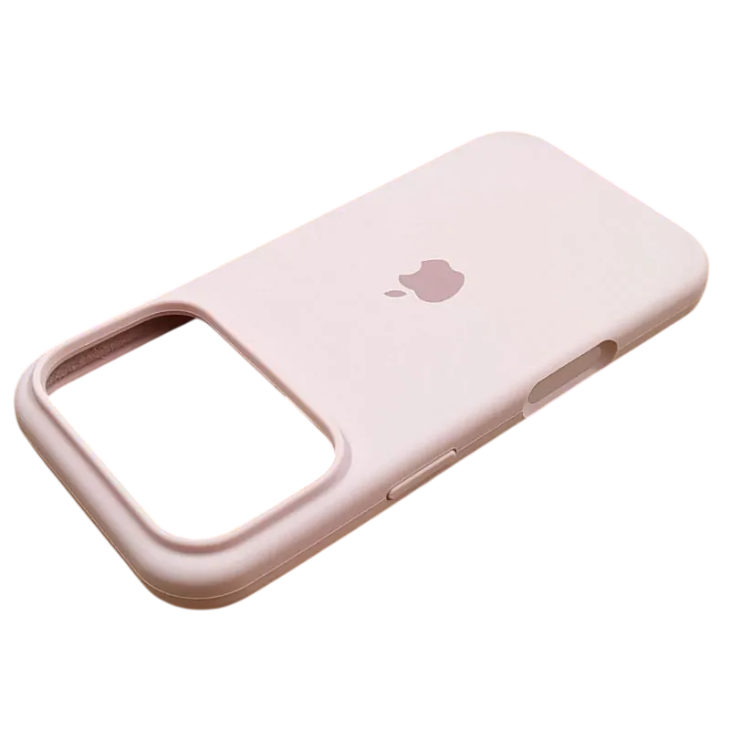 Чохол Apple iPhone 17 Pro Max Silicone Case with MagSafe Lux Copy - Light Pink