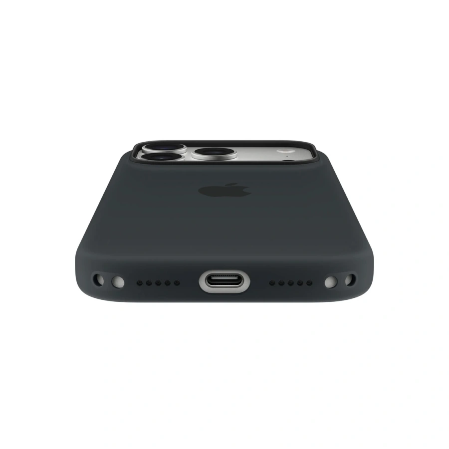 Чохол Apple iPhone 17 Pro Max Silicone Case with MagSafe Lux Copy - Stone Grey
