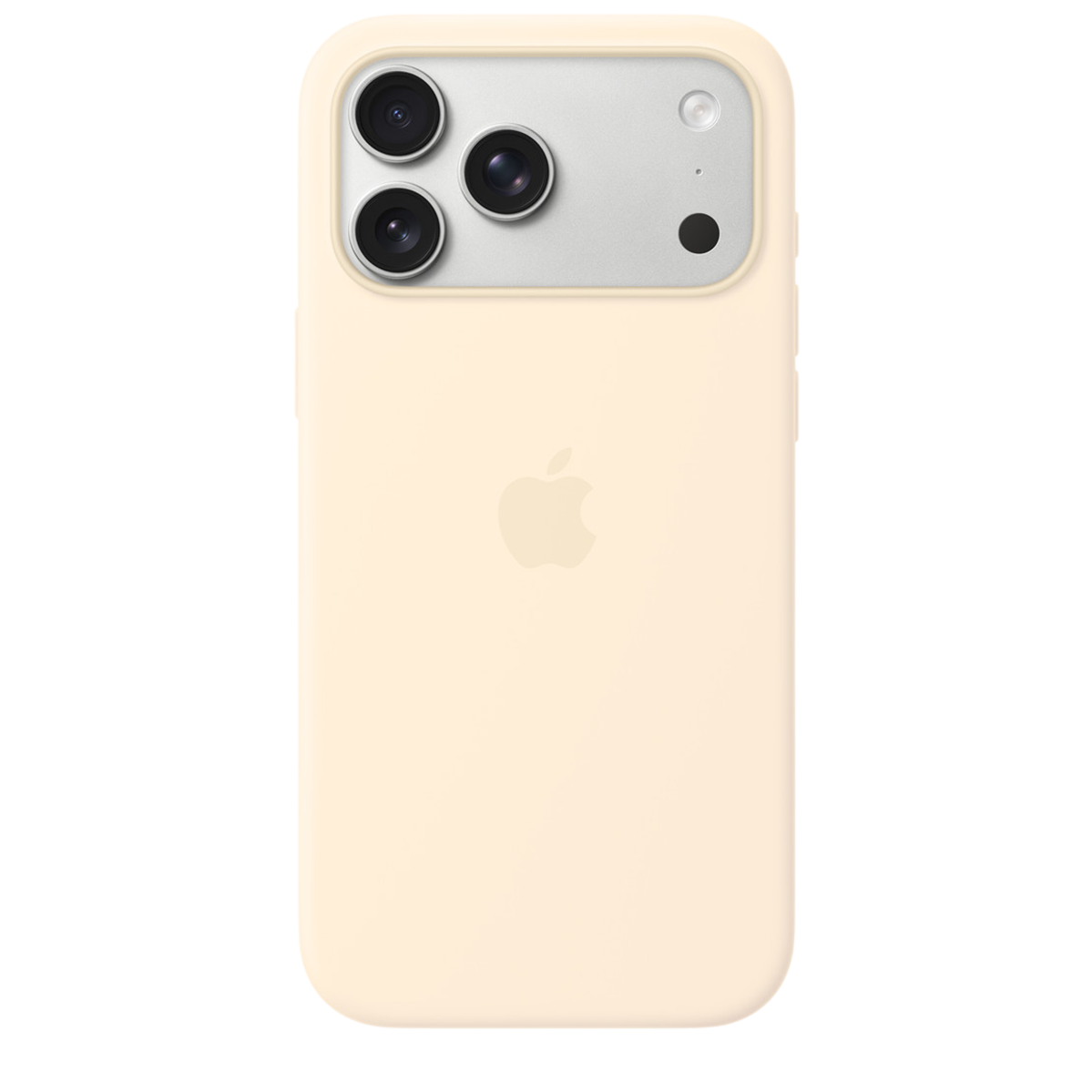 Чохол Apple iPhone 17 Pro Max Silicone Case with MagSafe Lux Copy - Vanilla