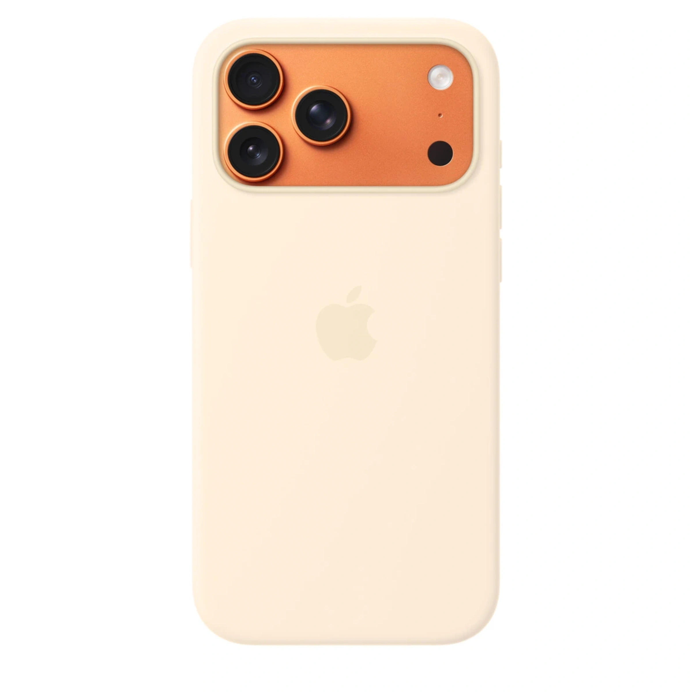 Чохол Apple iPhone 17 Pro Max Silicone Case with MagSafe Lux Copy - Vanilla