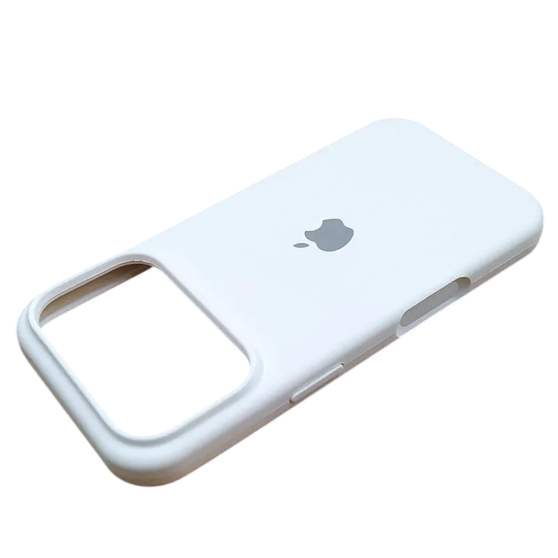 Чохол Apple iPhone 17 Pro Max Silicone Case with MagSafe Lux Copy - White