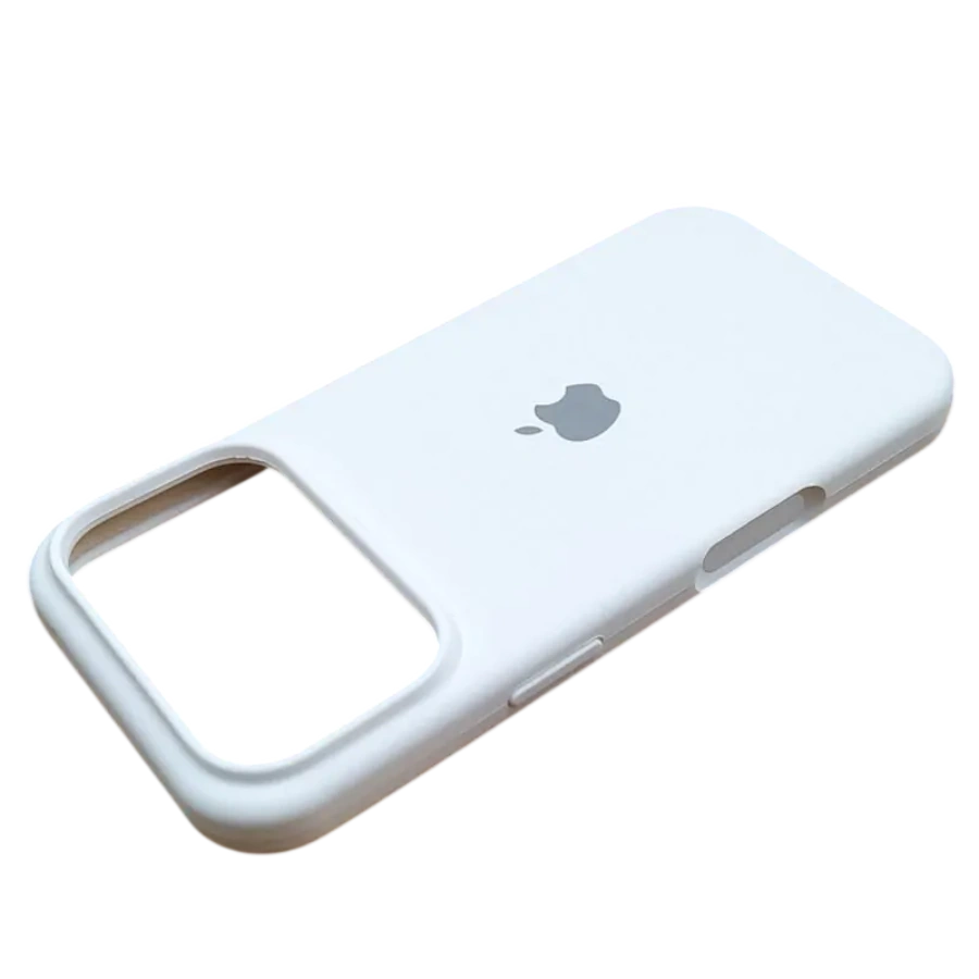 Чохол Apple iPhone 17 Pro Max Silicone Case with MagSafe Lux Copy - White