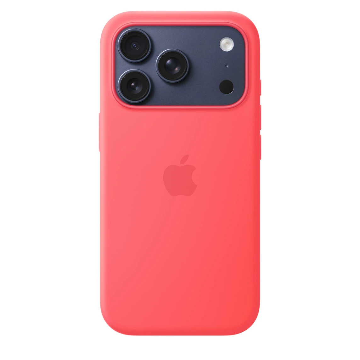 Чехол Apple iPhone 17 Pro Silicone Case with MagSafe Lux Copy - Bright Guava