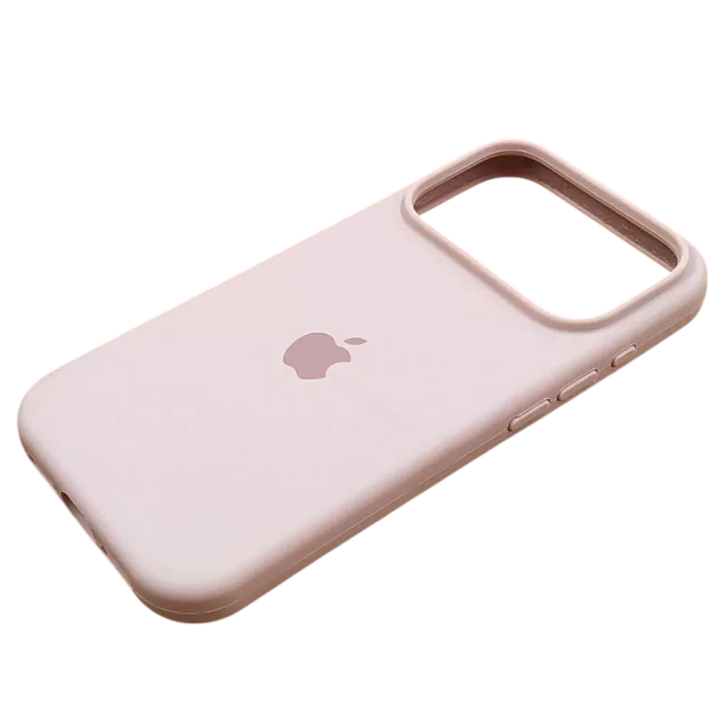 Чехол Apple iPhone 17 Pro Silicone Case with MagSafe Lux Copy - Light Pink