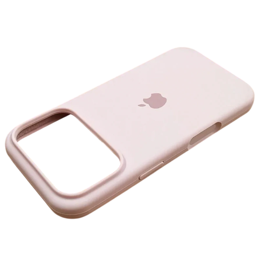 Чехол Apple iPhone 17 Pro Silicone Case with MagSafe Lux Copy - Light Pink