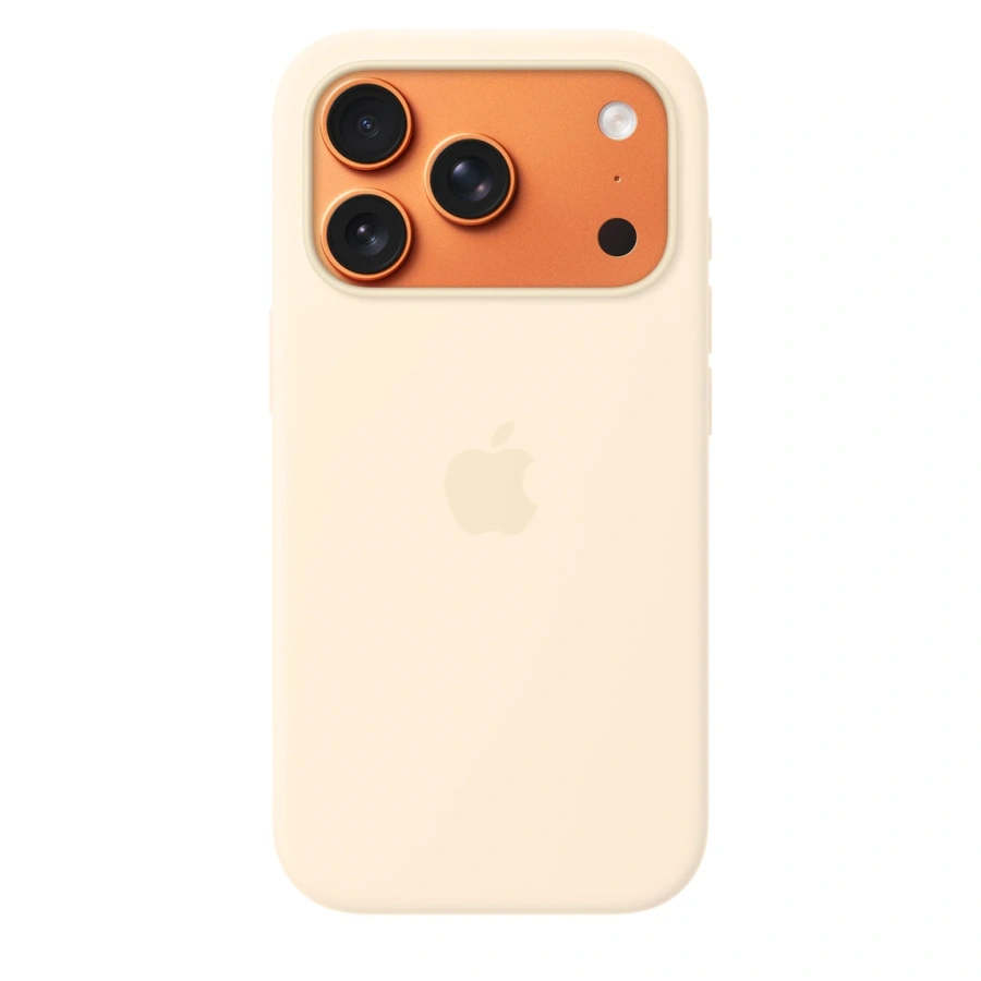 Чехол Apple iPhone 17 Pro Silicone Case with MagSafe Lux Copy - Vanilla