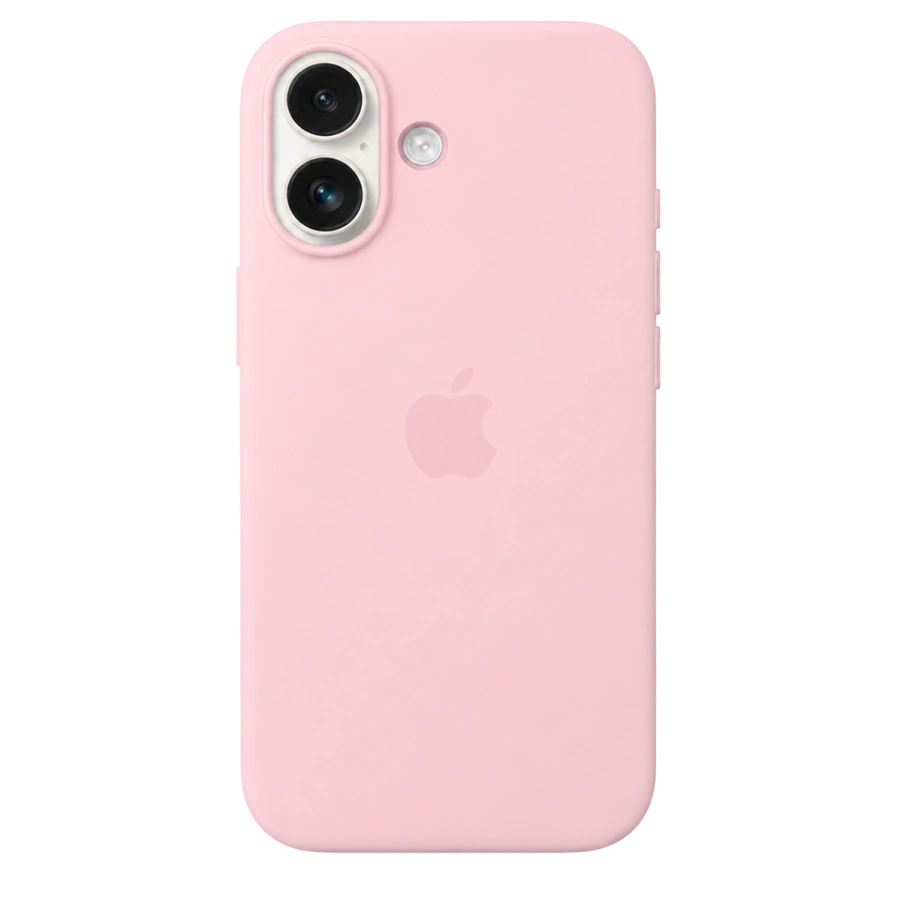 Чехол Apple iPhone 17 Silicone Case with MagSafe Lux Copy - Light Pink