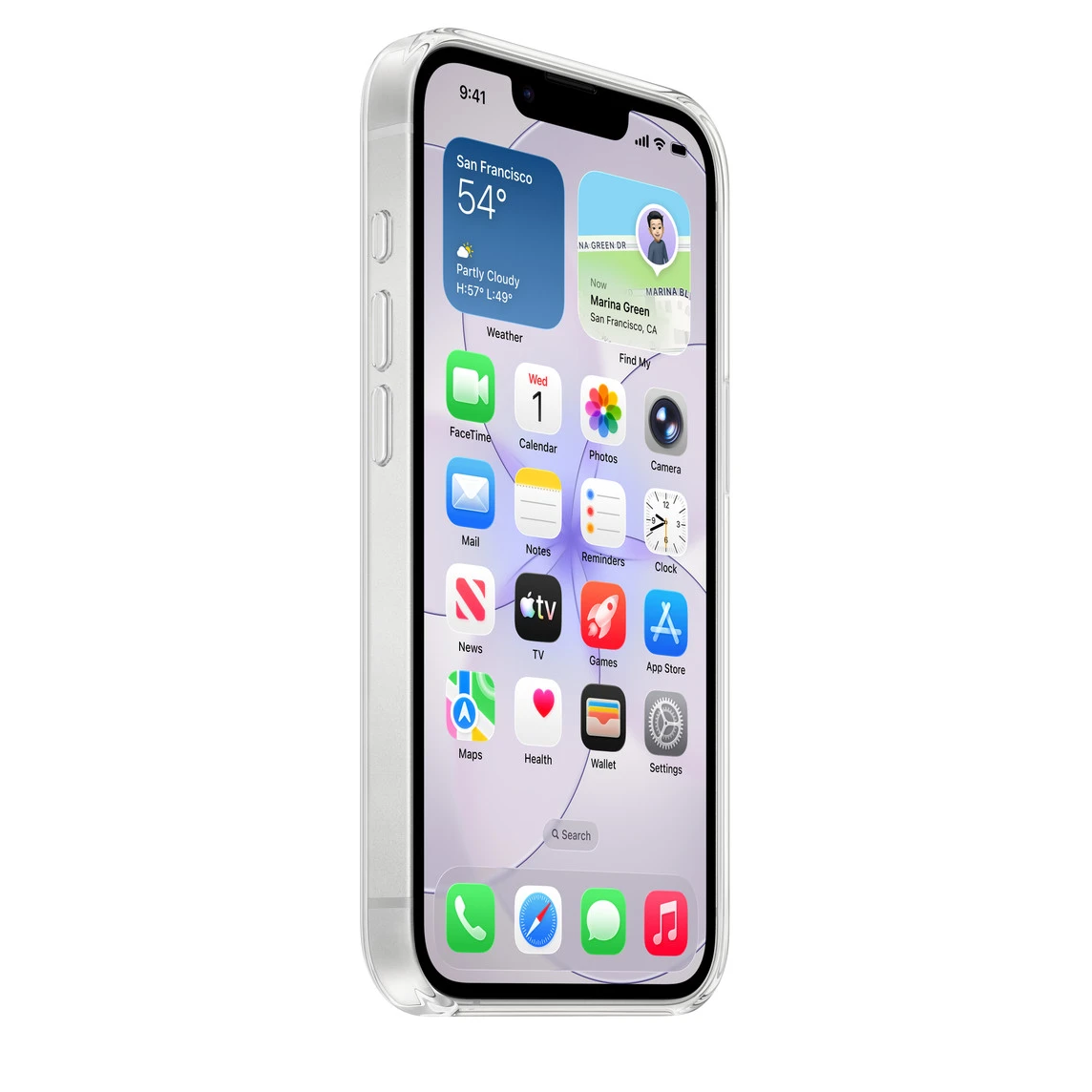 Чохол Apple iPhone 17e Clear Case with MagSafe (MHWC4)