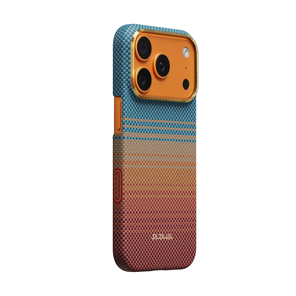 Чохол Pitaka Edge Case with PitaTap for iPhone 17 Pro - California Dream-01
