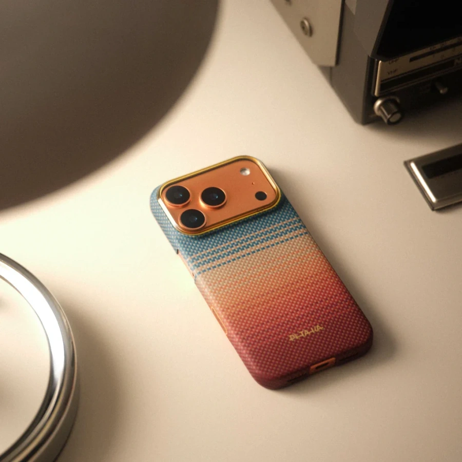 Чехол Pitaka Edge Case with PitaTap for iPhone 17 Pro Max - California Dream-01