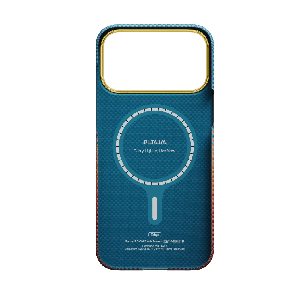 Чехол Pitaka Edge Case with PitaTap for iPhone 17 Pro Max - California Dream-04