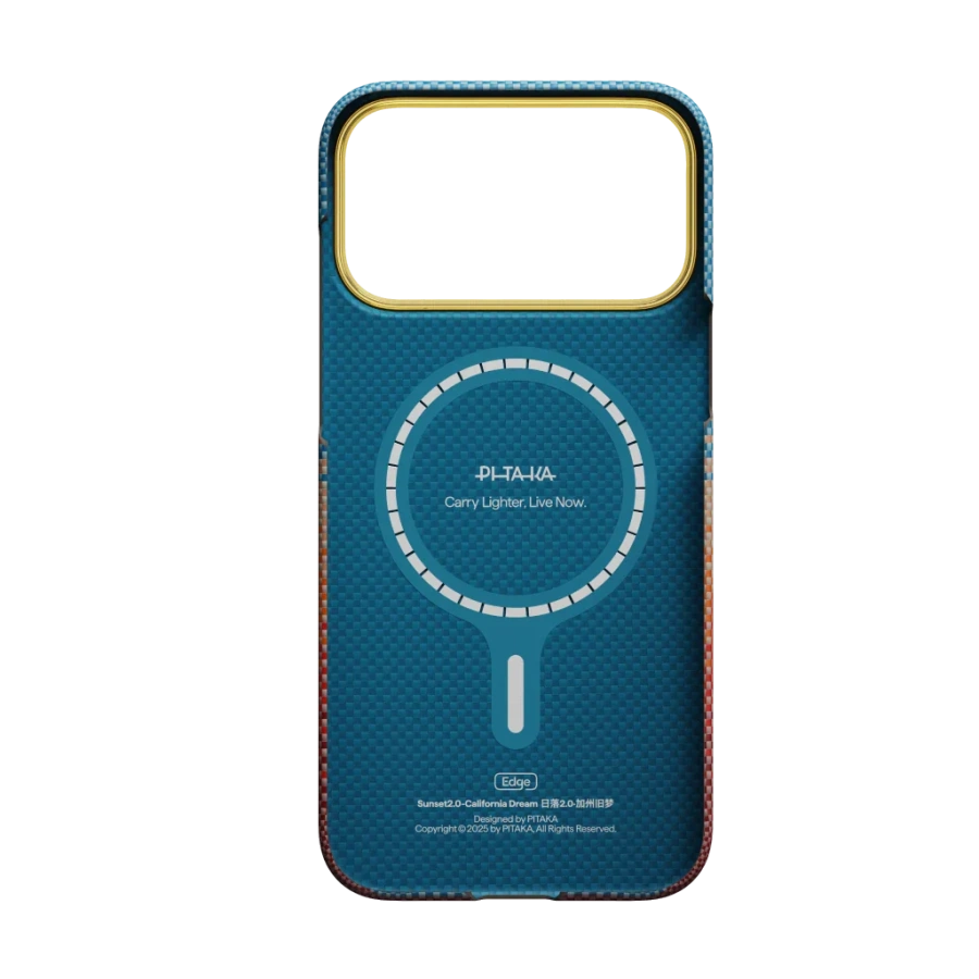 Чехол Pitaka Edge Case with PitaTap for iPhone 17 Pro Max - California Dream-04