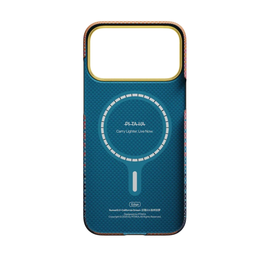 Чехол Pitaka Edge Case with PitaTap for iPhone 17 Pro Max - California Dream-05
