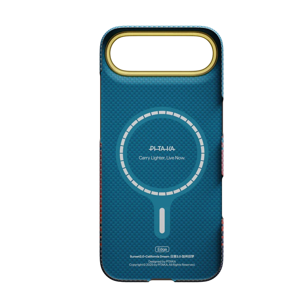 Чохол Pitaka Edge Case for iPhone Air - California Dream-03