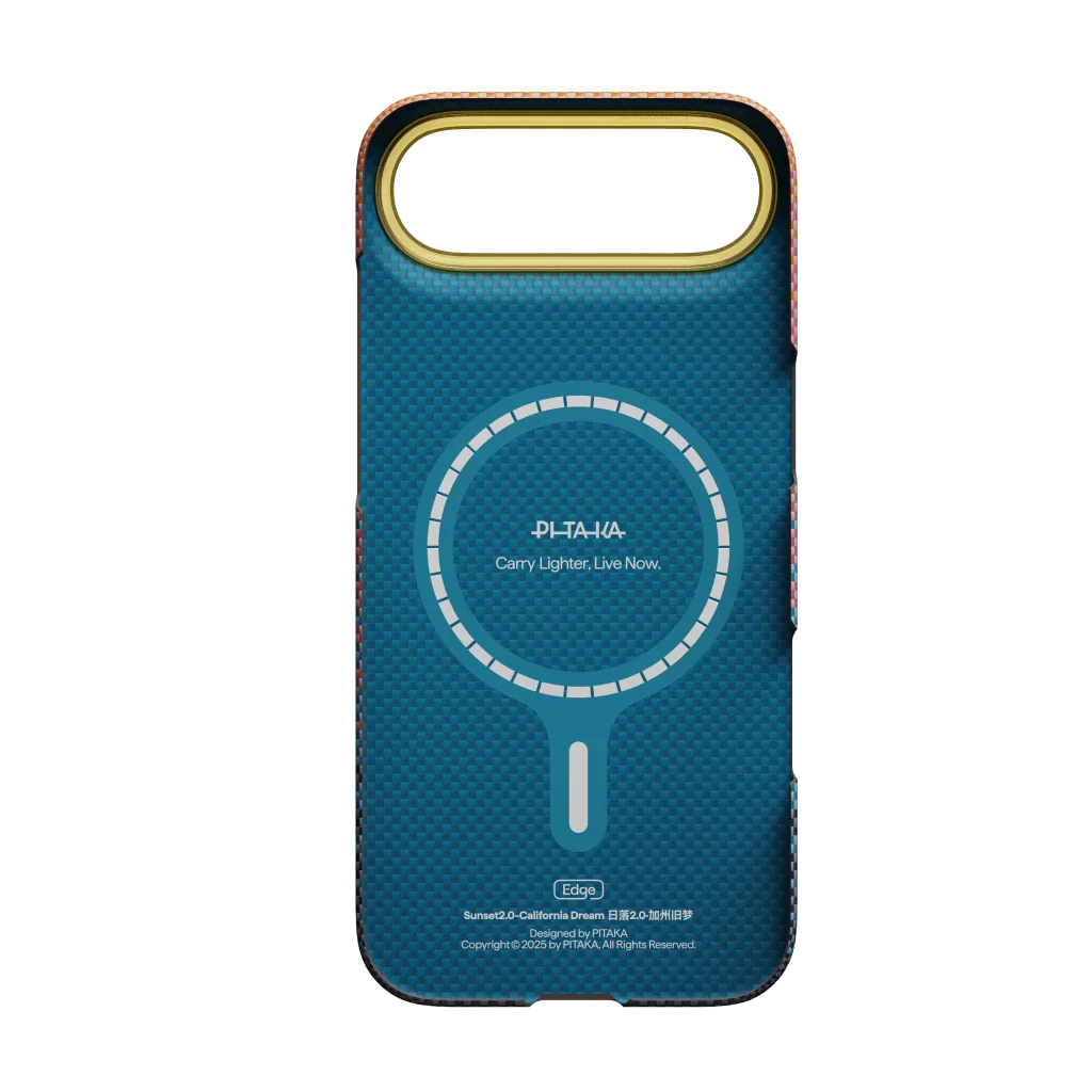 Чохол Pitaka Edge Case for iPhone Air - California Dream-05
