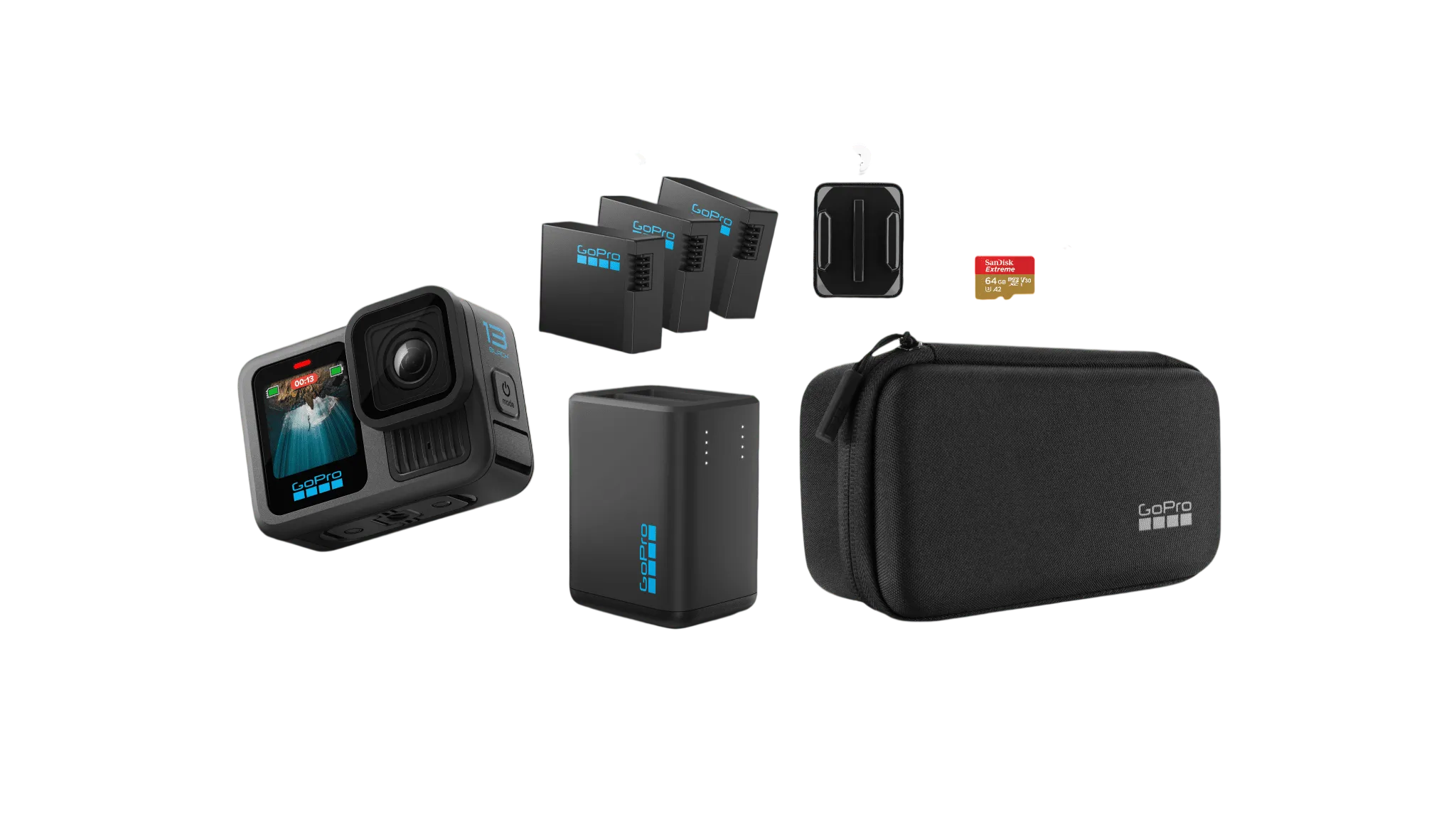 Екшн-камера GoPro HERO13 Black Extended Power Bundle (CHDRB-134-RW)