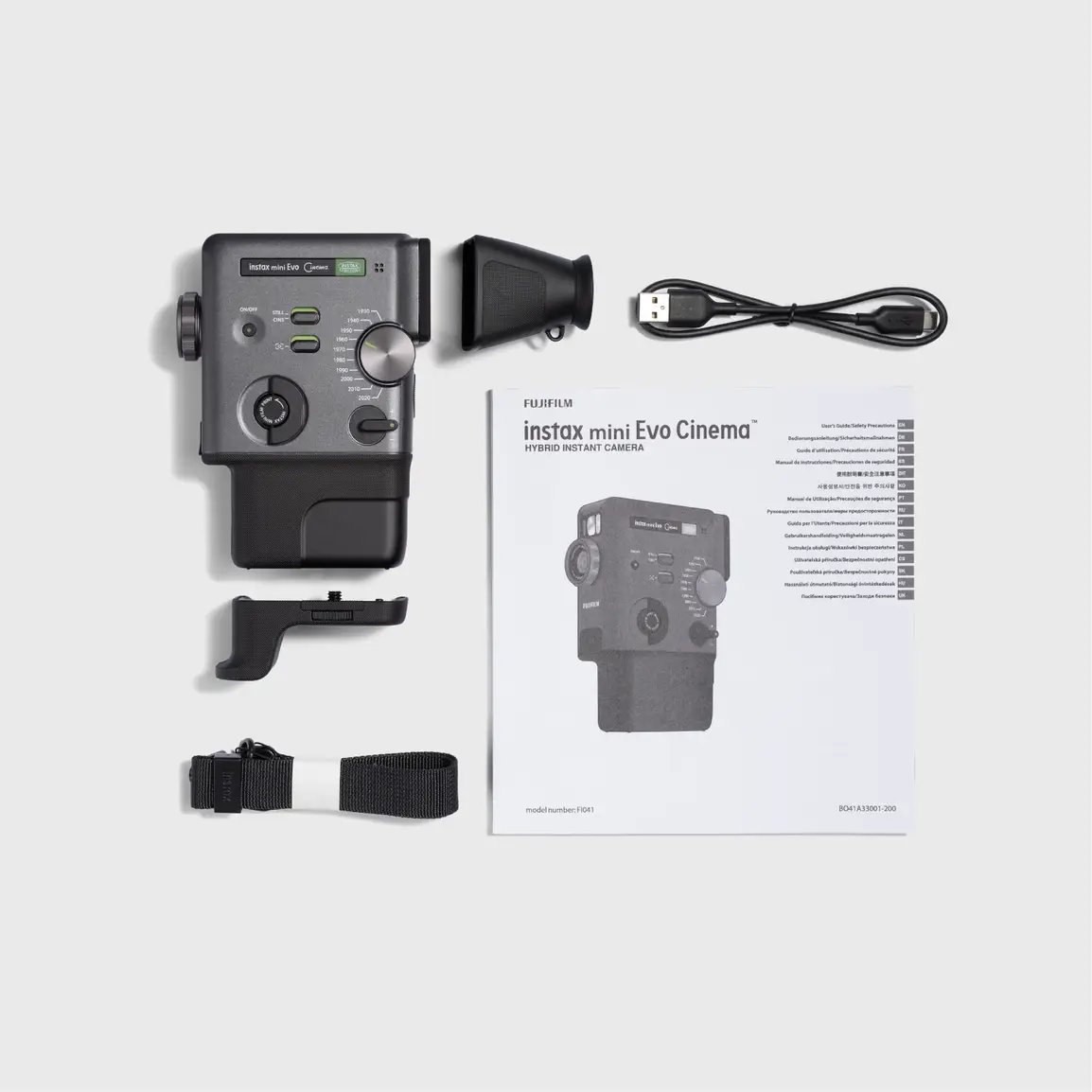 Фотокамера миттєвого друку Fujifilm Instax Mini Evo Cinema (16956029)