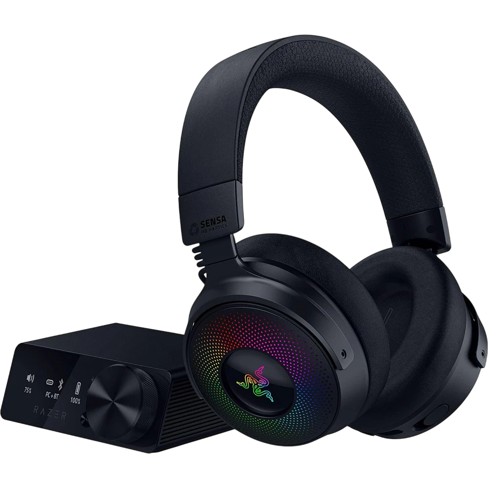 Ігрова гарнітура Razer Kraken V4 Pro Wireless - Black (RZ04-05160100-R3M1)