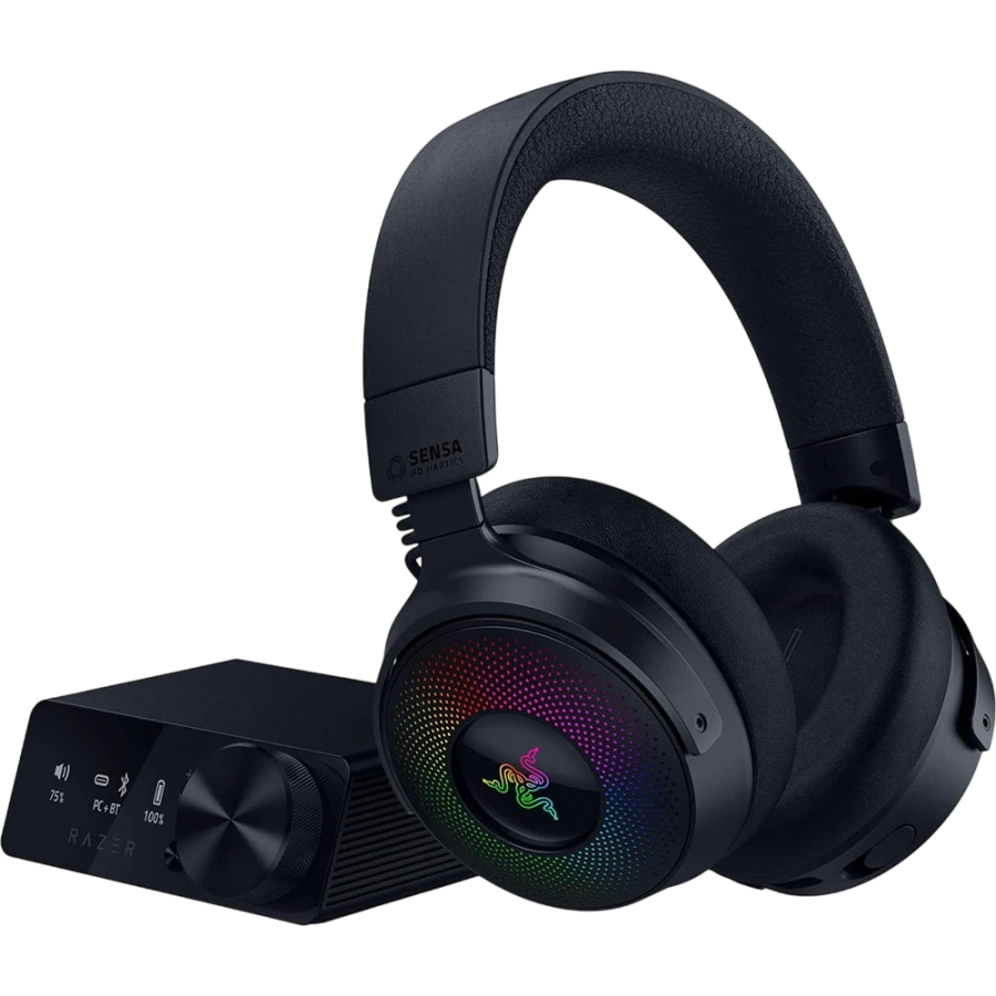 Ігрова гарнітура Razer Kraken V4 Pro Wireless - Black (RZ04-05160100-R3M1)