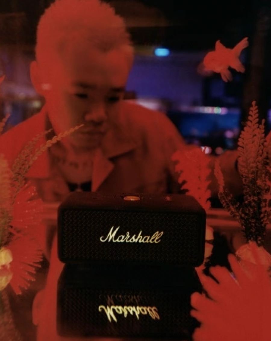 Колонка Marshall Emberton III Black and Silver (1009773)