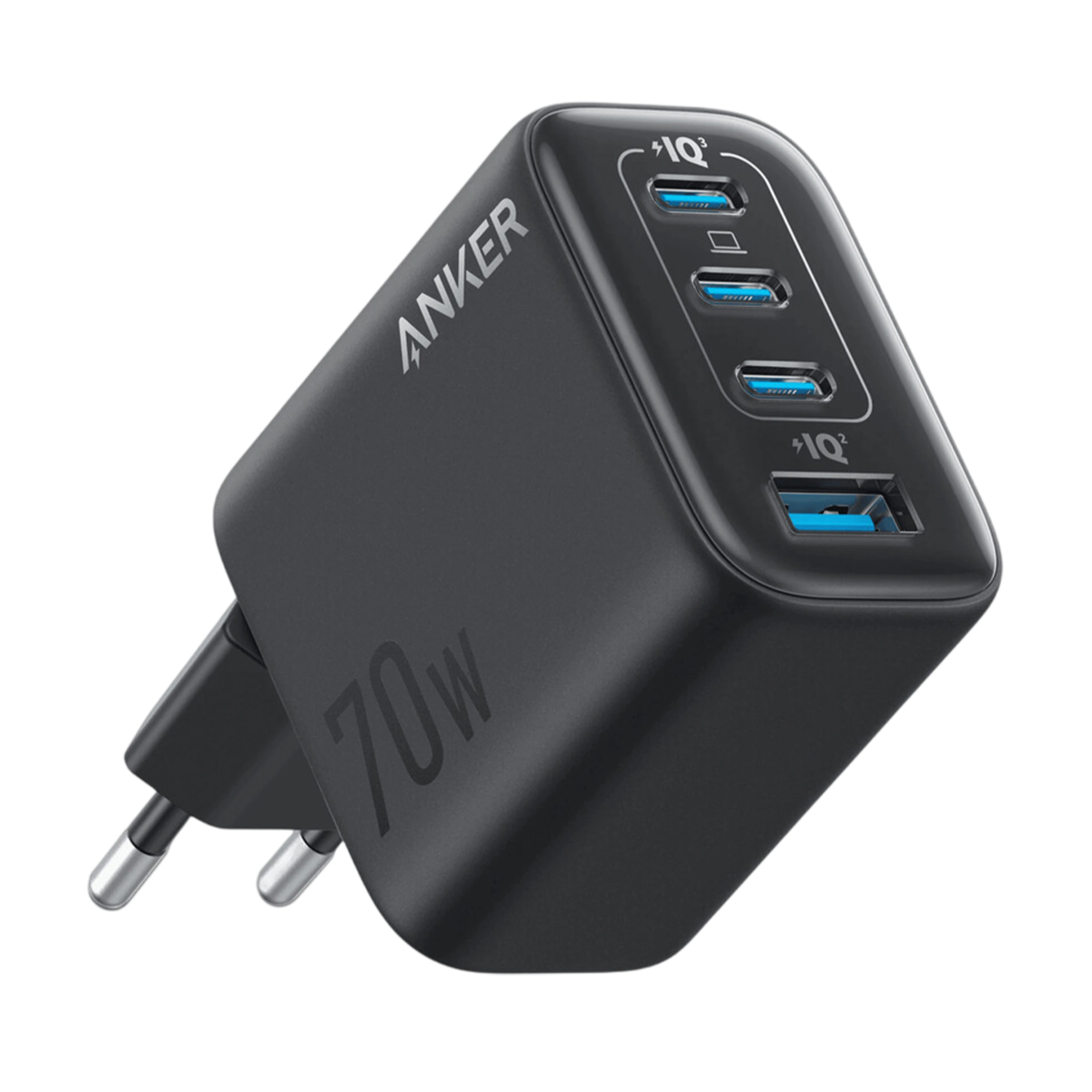 Сетевое зарядное устройство Anker Charger 70W 3xUSB‑C + 1xUSB‑A - Black (A121CG11) Сетевое зарядное устройство Anker Charger 70W 3xUSB‑C + 1xUSB‑A - Black (A121CG11)