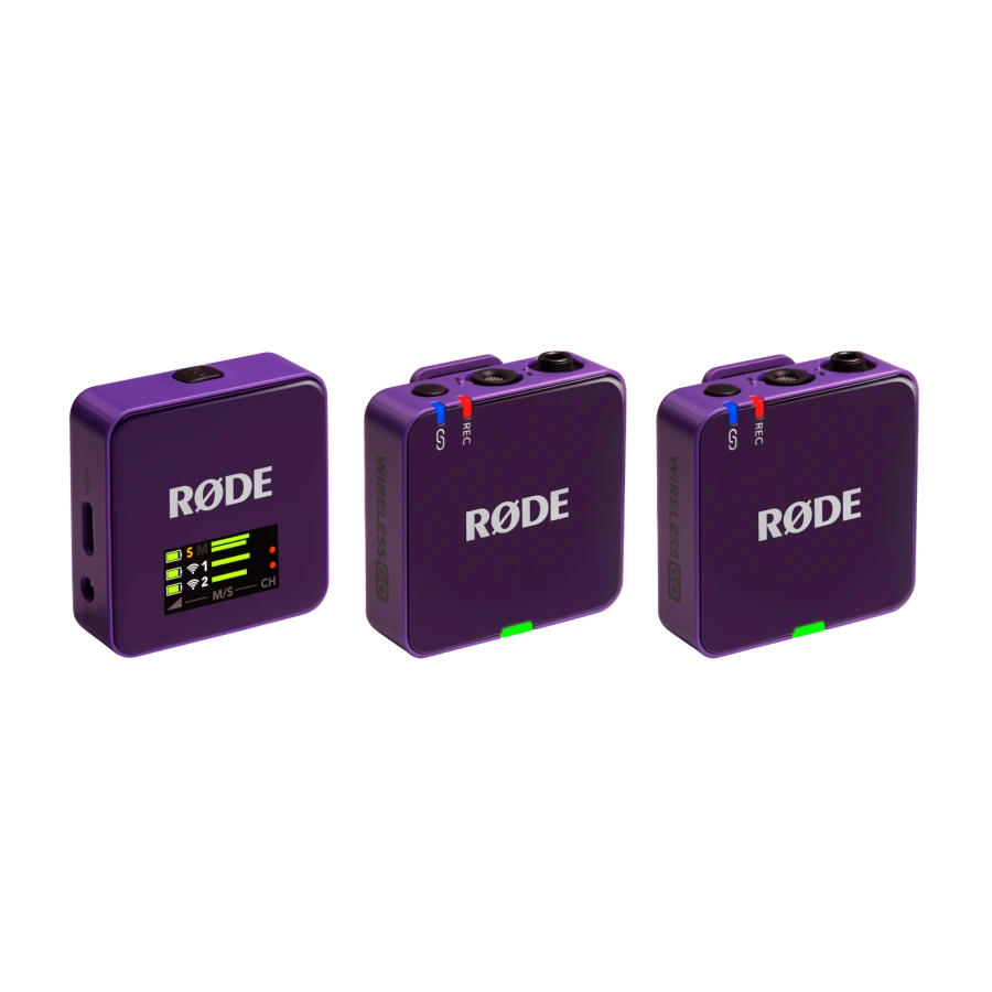 Микрофонная радиосистема RODE Wireless GO Gen III - Purple (WIGOGEN3PUR)