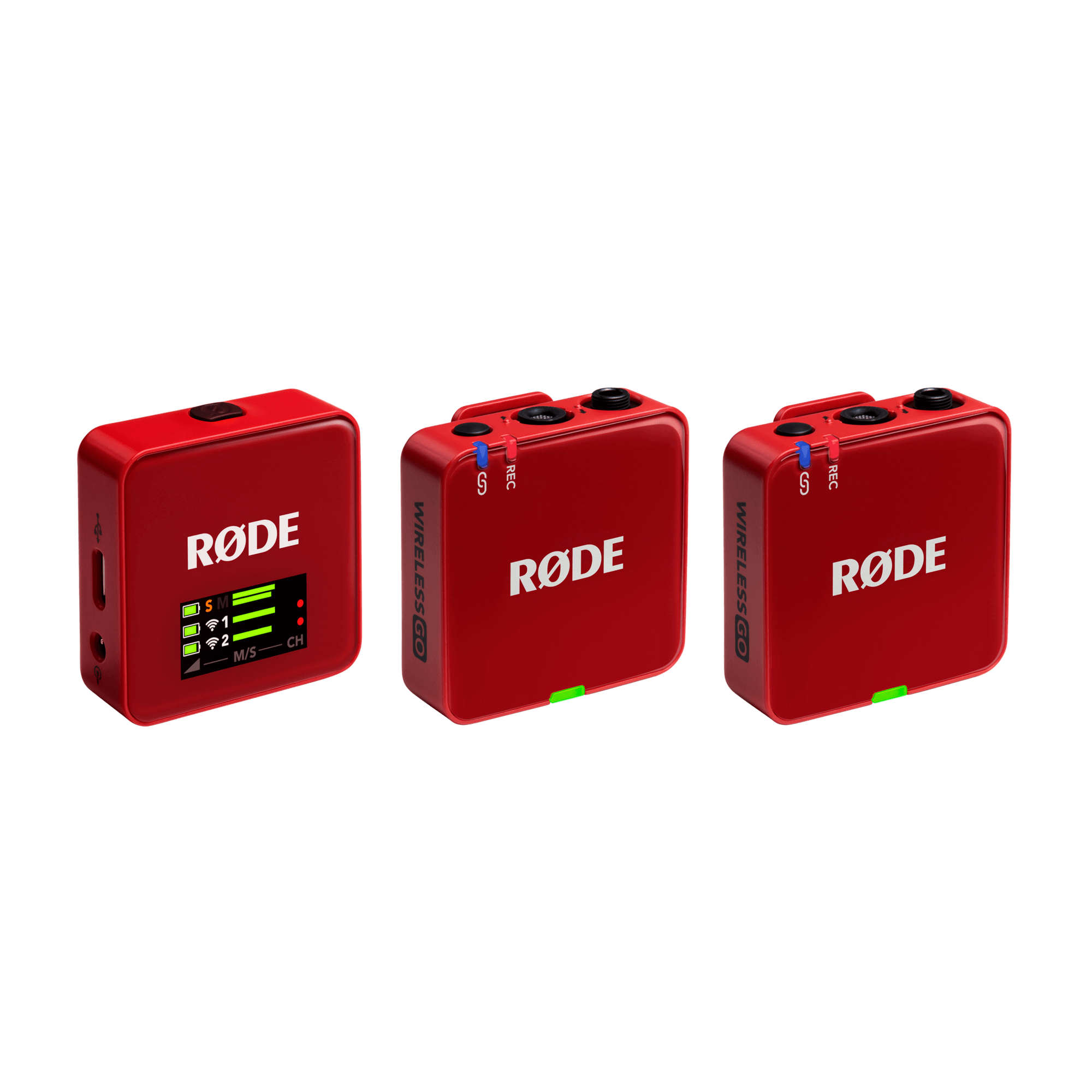 Микрофонная радиосистема RODE Wireless GO Gen III - Red (WIGOGEN3RED)