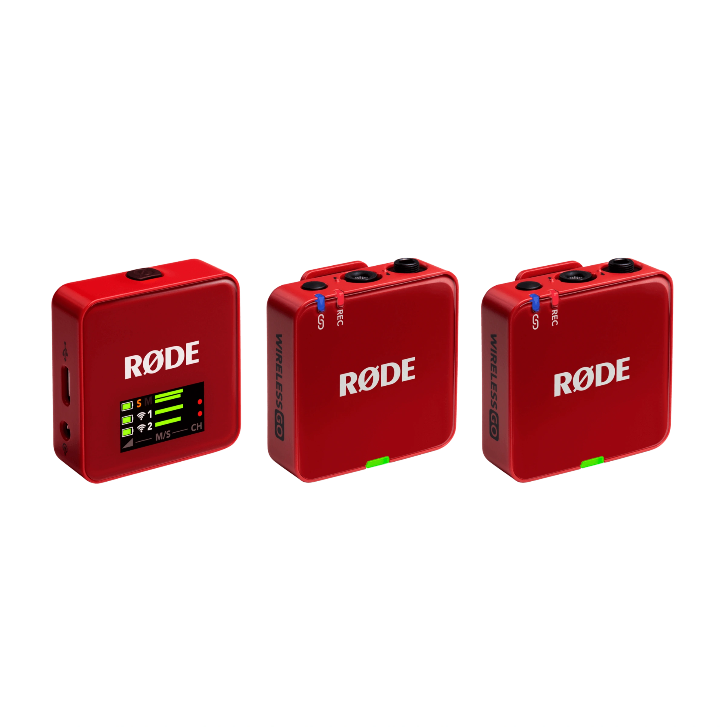 Микрофонная радиосистема RODE Wireless GO Gen III - Red (WIGOGEN3RED)