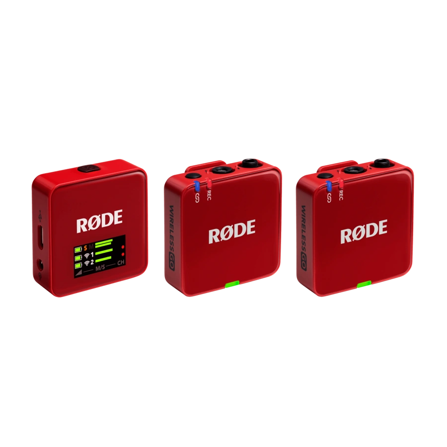 Микрофонная радиосистема RODE Wireless GO Gen III - Red (WIGOGEN3RED)