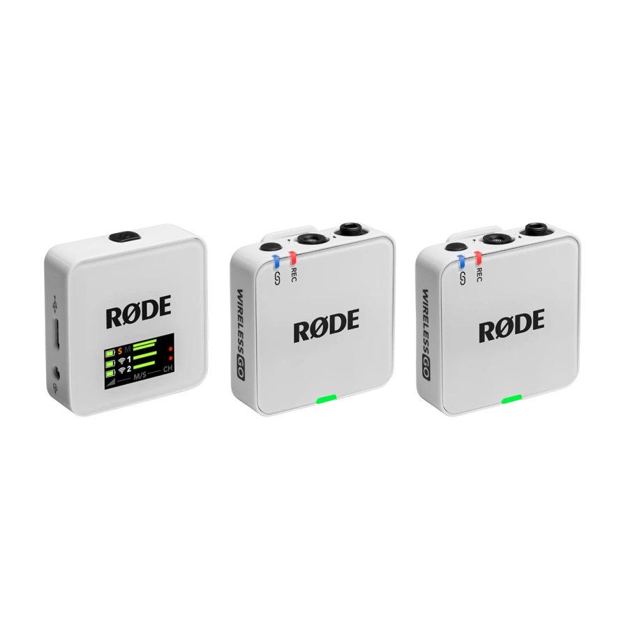 Микрофонная радиосистема RODE Wireless GO Gen III - White (WIGOGEN3W)